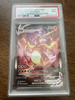 Charizard VMax Pokemon Ultra Premium Collection Promo SWSH261 PSA 9 - Image 1