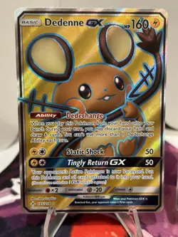 Pokemon Lot Of 5 Dedenne GX Cards. Full Art & Alternate. 195a/214 195/214 - Image 2