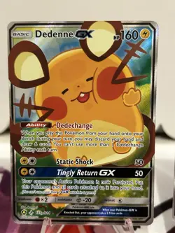 Pokemon Lot Of 5 Dedenne GX Cards. Full Art & Alternate. 195a/214 195/214 - Image 3