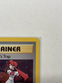 The Rocket’s Trap Holo Pokemon Gym Heroes 19/132 - Image 2