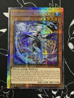 Dracotail Faimena JUSH-EN002 Starlight Rare 1st Ed YuGiOh Card - Image 1