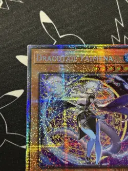 Dracotail Faimena JUSH-EN002 Starlight Rare 1st Ed YuGiOh Card - Image 2