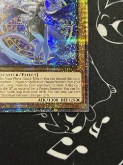Dracotail Faimena JUSH-EN002 Starlight Rare 1st Ed YuGiOh Card - Image 4