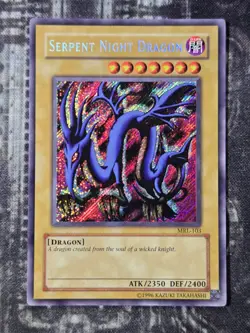 SERPENT NIGHT DRAGON - Magic Ruler - Secret Rare NM Near MintMRL-103 - Image 1