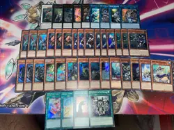 Yugioh Complete Mermail Atlantean Deck! Abyssrhine Abysspike Abyssgaios Neptabys - Image 1