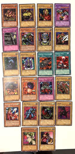 Vintage Yu-Gi-Oh TCG Card Lot - 22 Cards - MRL + MRD + SDK - Image 1