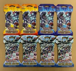 (8) Yu-Gi-Oh Battles of Legend: Monster Mayhem & Justice Hunters Booster Packs - Image 1