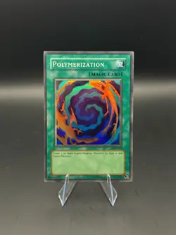 2002 Yu-Gi-Oh! Polymerization LOB-059 Super Rare - Image 1