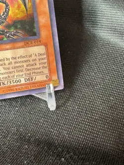 Berserk Dragon Yu-Gi-Oh! Yugioh TCG 1996 1st Edition DCR-019 Crisis Rare NM/M - Image 5