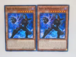 2x Yu-Gi-Oh Radian The Multidimensional Kaiju SDSA 1st Edition Common LP - Image 1