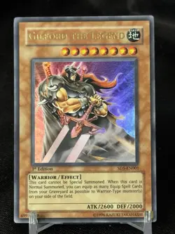 Gilford The Legend Yu-Gi-Oh Yugioh SD5-EN001 1st Edition Secret Rare NM/M - Image 1