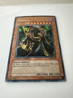 Yu-Gi-Oh Limited Edition Invader Of Darkness - TLM-ENSE1 Near Mint - Image 2
