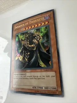 Yu-Gi-Oh Limited Edition Invader Of Darkness - TLM-ENSE1 Near Mint - Image 3