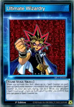Ultimate Wizardry #SBC1-ENS01 Yugioh Near Mint or Better - Image 1