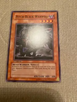 Yu-Gi-Oh! pitch-black warwolf common 1st ed RDS-EN026 - Image 1
