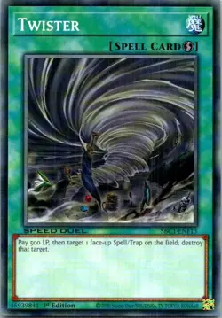 Twister #SBC1-ENF13 Yugioh Near Mint or Better - Image 1