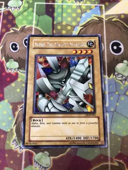 ALPHA THE MAGNET WARRIOR - DOR-001 - Prismatic Secret Rare - (DMG) - Image 1