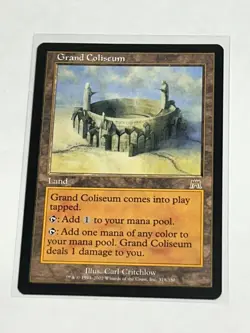 MTG - 1x Grand Coliseum - Onslaught - Near Mint - Rare - Vintage Magic - 2002 - Image 1