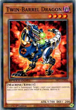 Twin-Barrel Dragon #SBC1-ENF06 Yugioh Near Mint or Better - Image 1