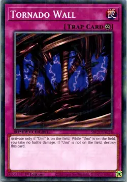 Tornado Wall #SBC1-ENC18 Yugioh Near Mint or Better - Image 1
