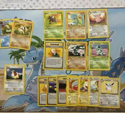 Vintage Pokemon Card Lot Wotc Southern Island Onix Fire Nidoqueen - Image 1