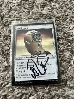Mtg Alpha Investments Rudy Signed Card Autographed LP YouTuber Skullclamp - Image 1