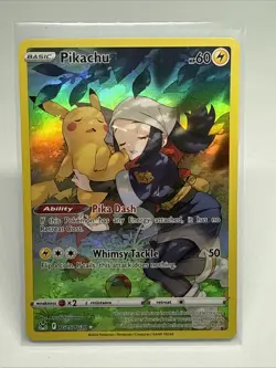 Full Art Holo Pikachu #TG05 Lost Origin Pokemon Card 234 - Image 1
