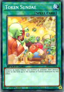 Token Sundae #SBC1-ENH14 Yugioh Near Mint or Better - Image 1