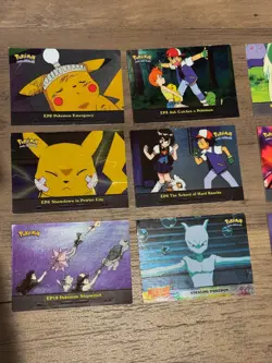 Topps Vintage Pokemon Card Lot (TV Animation Edition) Holo/Foil Cards MP-NM! - Image 2