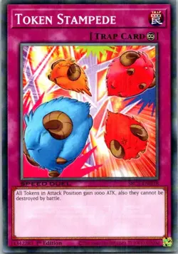 Token Stampede #SBC1-ENH18 Yugioh Near Mint or Better - Image 1