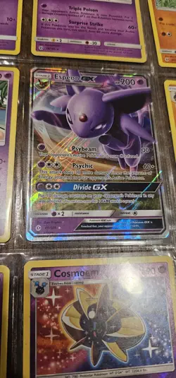 2017 Sun and Moon Base Set Pokemon Card Lot - 36 cards (ESPEON GX, UMBREON GX) - Image 5