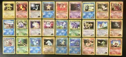 27 CARD LOT WOTC POKEMON CARDS GYM BASE SET NEO ROCKET NM+ VERY NICE CONDITION - Image 1