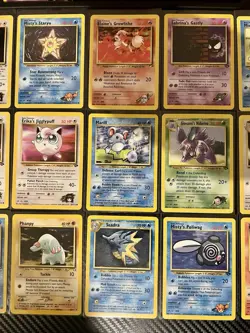 27 CARD LOT WOTC POKEMON CARDS GYM BASE SET NEO ROCKET NM+ VERY NICE CONDITION - Image 3