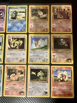 27 CARD LOT WOTC POKEMON CARDS GYM BASE SET NEO ROCKET NM+ VERY NICE CONDITION - Image 4