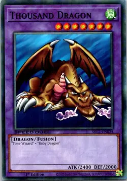 Thousand Dragon #SBC1-ENB24 Yugioh Near Mint or Better - Image 1