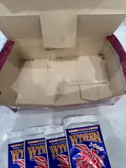 1994 Wyvern CCG Card Game Limited Edition Lot 7 Booster Packs New Sealed W/BoxNR - Image 3
