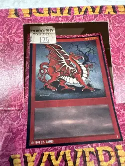 1994 Wyvern CCG Card Game Limited Edition Lot 7 Booster Packs New Sealed W/BoxNR - Image 5