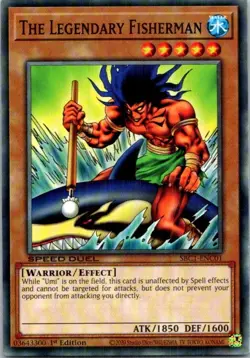 The Legendary Fisherman #SBC1-ENC01 Yugioh Near Mint or Better - Image 1