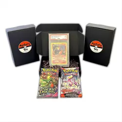 Pokemon Mystery Box - 1 Graded Card (PSA BGS CGC), 1 Packs, Extras & Vintage 1A - Image 2