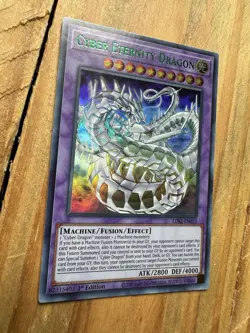Cyber Eternity Dragon (Blue) LDS2-EN033 Legendary Duelists: Season 2 1st Ed Card - Image 2