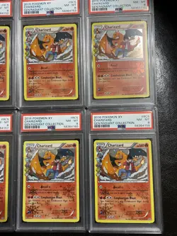 6 Charizard PSA 8 Cards Pokemon XY Gen Radiant Collection 2016 Lot Bulk - Image 3