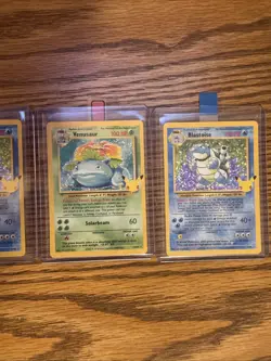 Pokemon Card Lot - Celebrations Foils - Venusaur Blastoise CCG #13 - Image 3