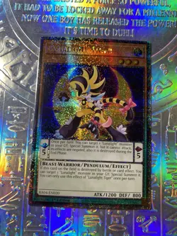 Lunalight Tiger RA04-EN020 Quarter Century Secret Rare 1st Ed NM Yu-Gi-Oh! - Image 1
