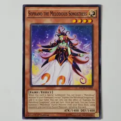 Soprano the Melodious Songstress - MP16-EN009 - NM/VLP- Common - 1st ed - Yugioh - Image 1