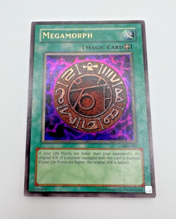 Vintage Yu-Gi-Oh! Megamorph (MRL-061 Ultra Rare) 2002 Print Mod Play - Image 1
