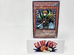 YuGiOh Fairy King Truesdale WC4-001 Prismatic Secret Rare Promo NM - Image 1