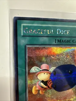 Graceful Dice - EDS-002 - Secret Rare - Unlimited Edition Promo Yugioh MP - Image 4