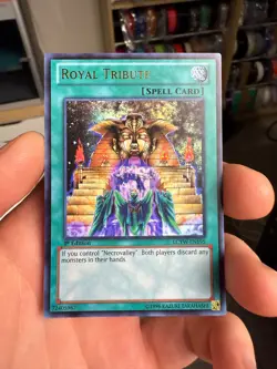 Yu-Gi-Oh! Royal Tribute LCYW-EN195 Ultra Rare Unlimited 1st Edition - Image 1