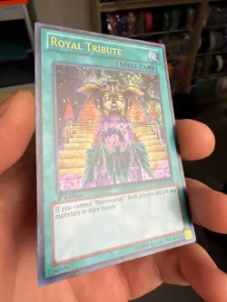 Yu-Gi-Oh! Royal Tribute LCYW-EN195 Ultra Rare Unlimited 1st Edition - Image 2