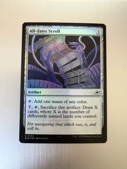 All-Fates Scroll - 234 - MTG: Edge of Eternities - Uncommon - FOIL - Image 1